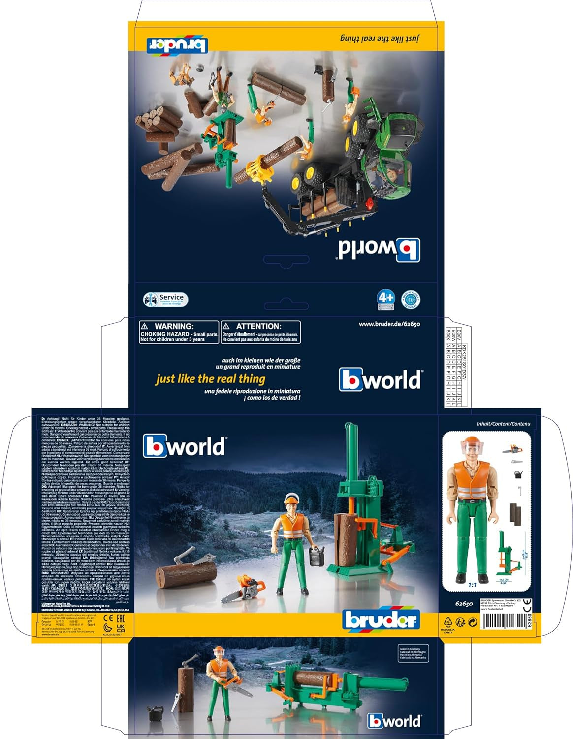 Bworld Logging Set with Man