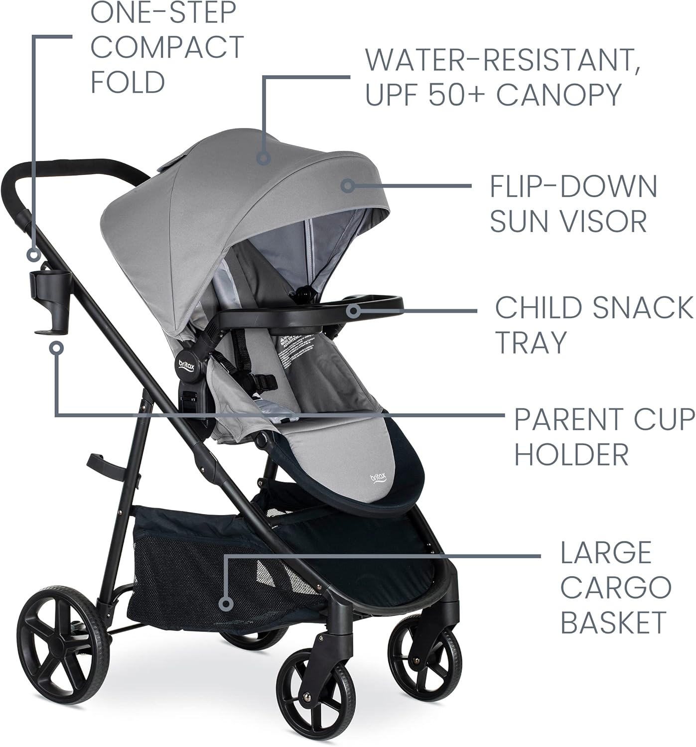 Willow™ Brook™ Travel System, Graphite Glacier