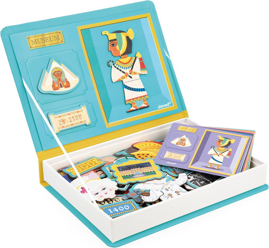- Magneti’Book History - Educational Magnetic Games - Toy for Kids Toddler Children - Imagination and Creativity Game - Fine Motor Skills Toy - 3 to 8 Years - J02598