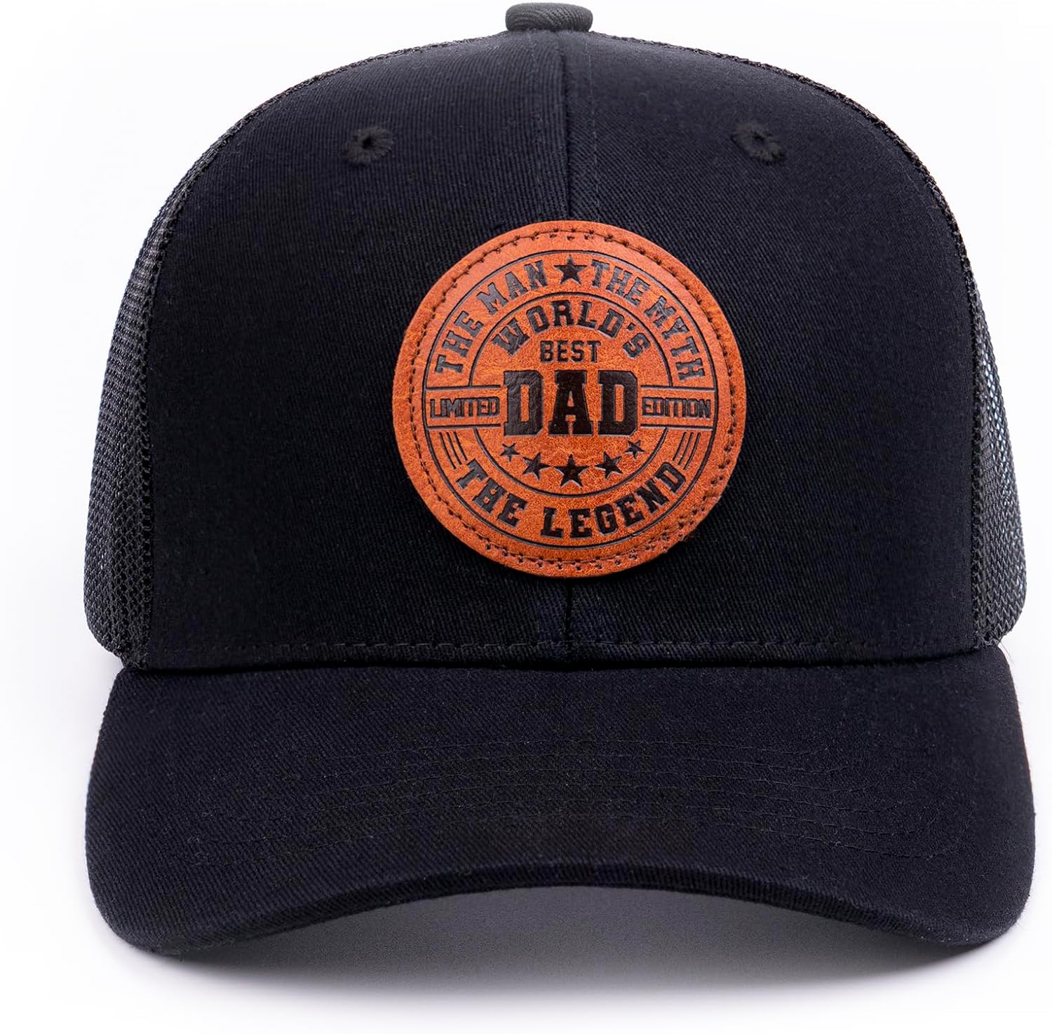 World Best Dad Ever Cap, Dad Hat Fathers Day Birthday Gifts for Dad Papa from Daughter Son Trucker Cap