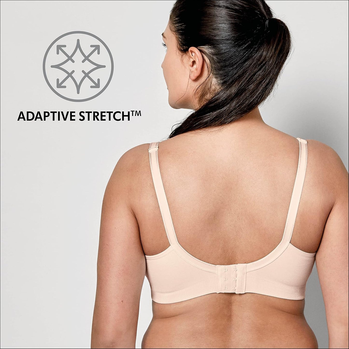 3 in 1 Nursing and Pumping Bra | Breathable, Lightweight for Ultimate Comfort When Feeding, Electric Pumping or In-Bra Pumping, Chai, Small