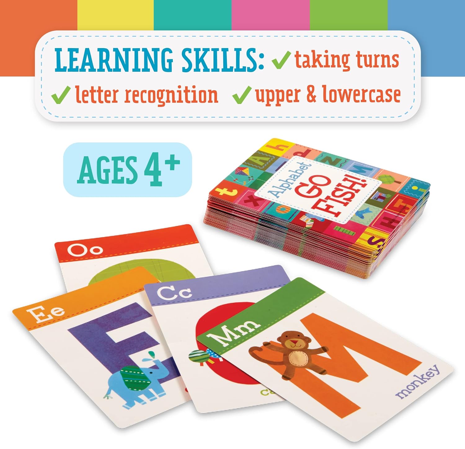 Alphabet Go Fish Card Game Board Game