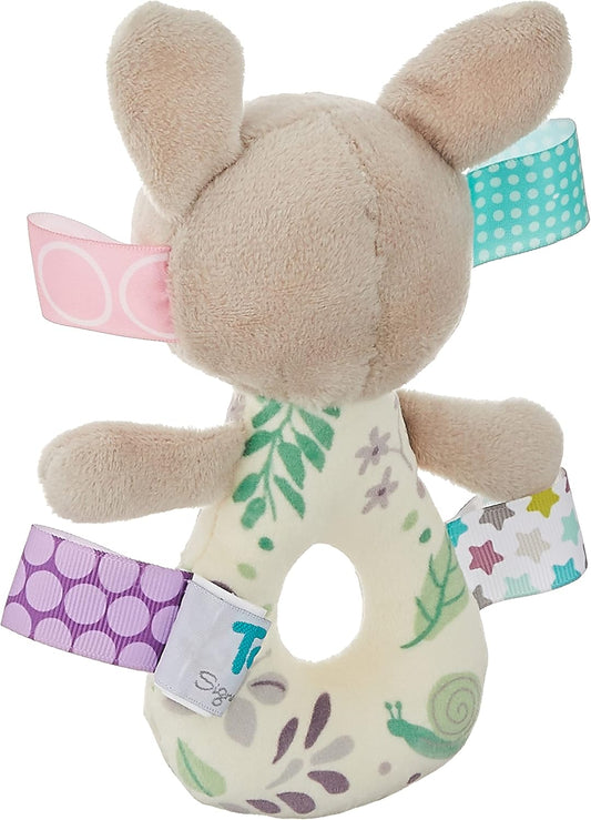 - Baby Infant Toddler - Taggies Rattle - Flora Fawn - Sensory Toy 6''