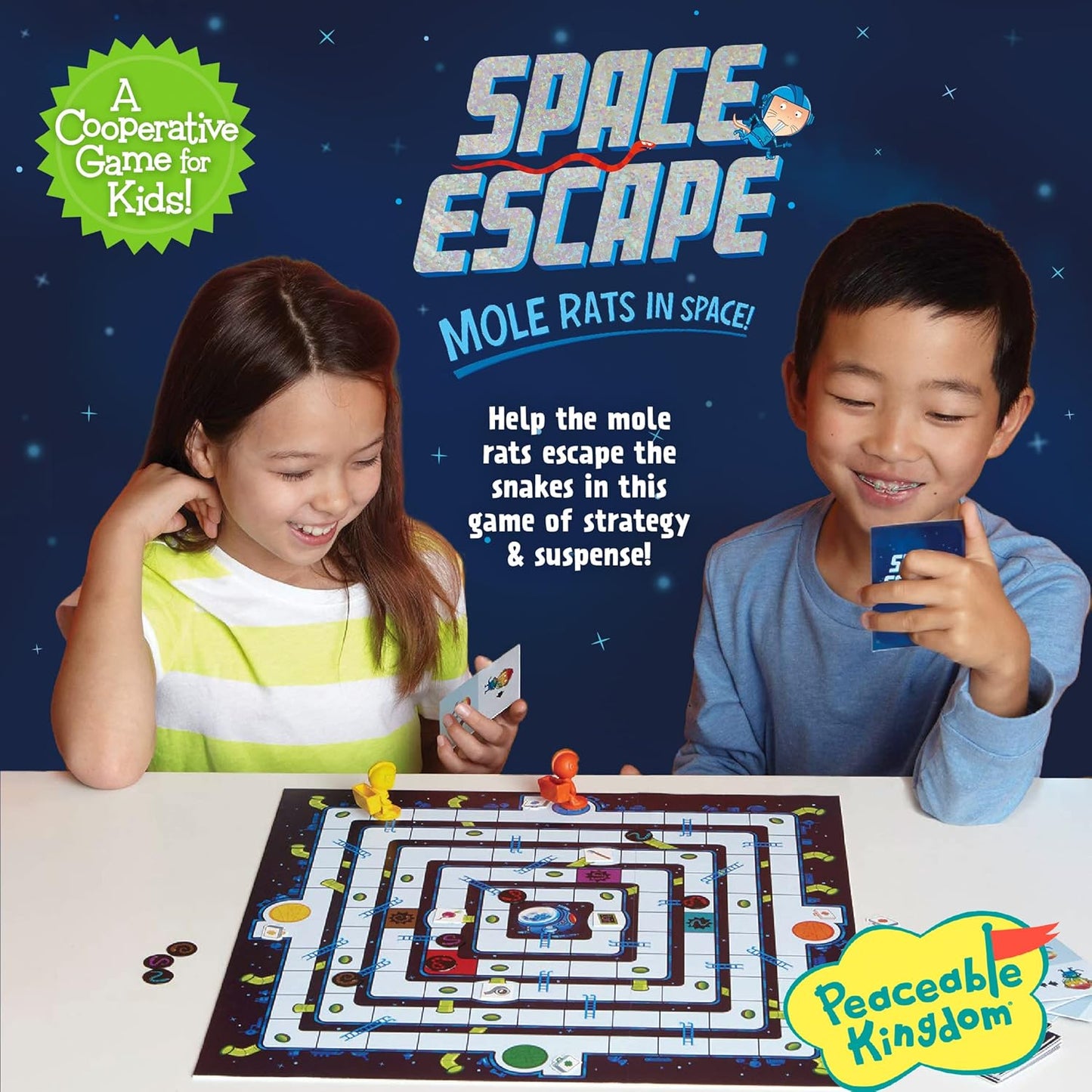 Space Escape Cooperative Strategy Game for Big Kids