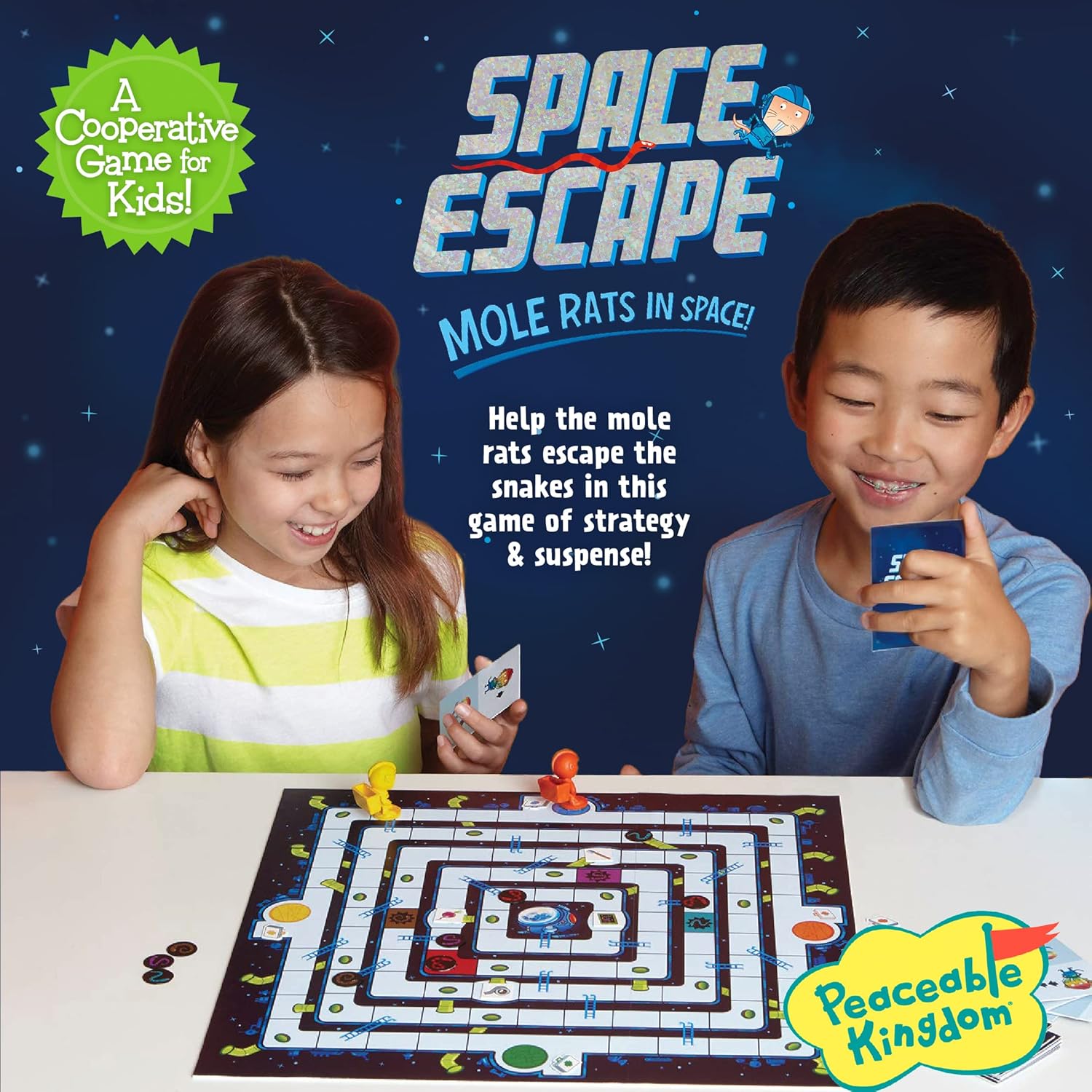 Space Escape Cooperative Strategy Game for Big Kids