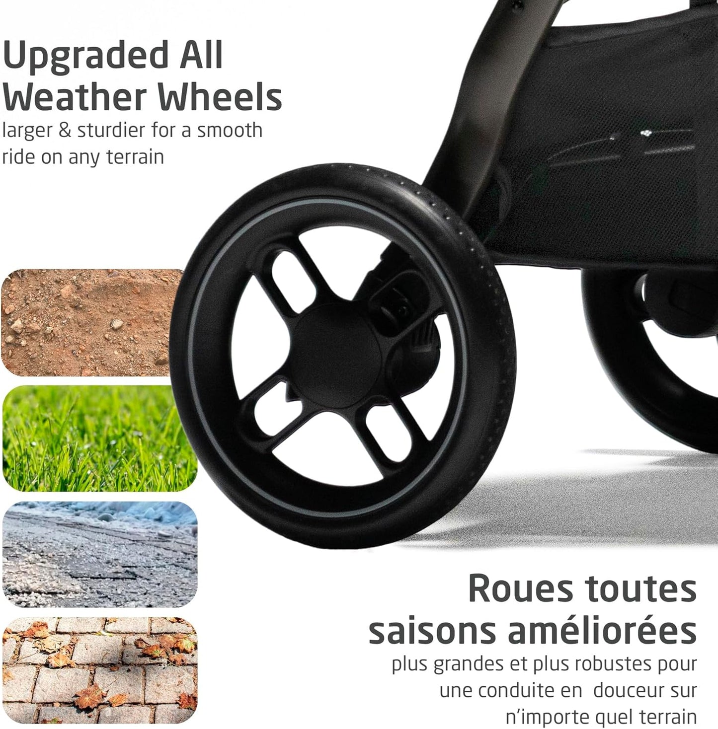 New Generation Zelia Luxe 5-In-1 Modular Travel System, Carriage Mode, Reversible Toddler Seat, Mico Infant Car Seat (Included), Enhanced All-Terrain Wheels, Use from Birth – New Hope Tan