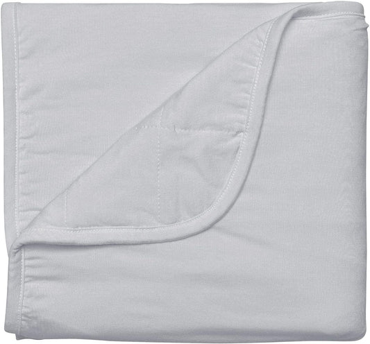Baby Blankets - Made from Soft Bamboo Rayon Material to Keep Your Little Ones Cozy and Warm - Solid 1.0 Tog (One Size, Storm)