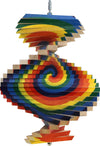 Spiral Wood Wind Spinner - Made in USA