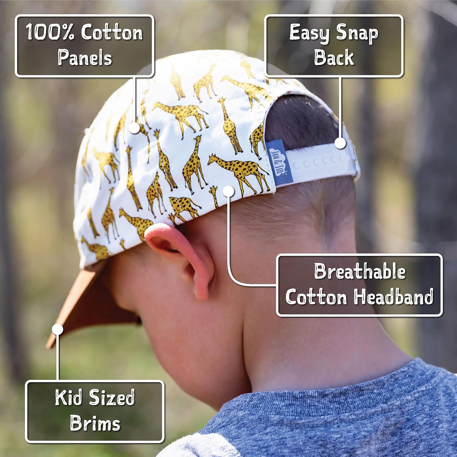 Lightweight Cotton Baseball Cap (Baby, Toddler, Kids)