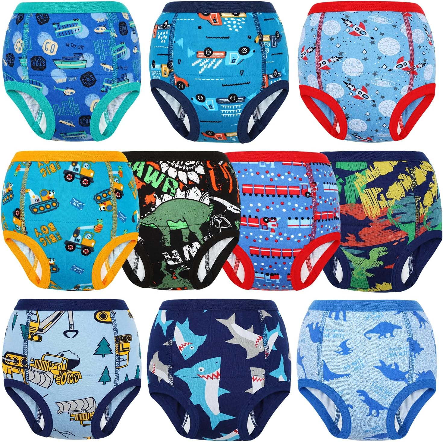 Training Pants Customized Toddler Training Underwear for Baby Girl and Boy 6 Layers