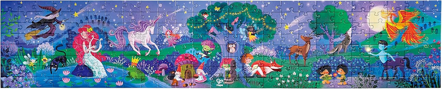 Glow in the Dark Forest of Wonders Puzzle 200 Pieces Ages 6+