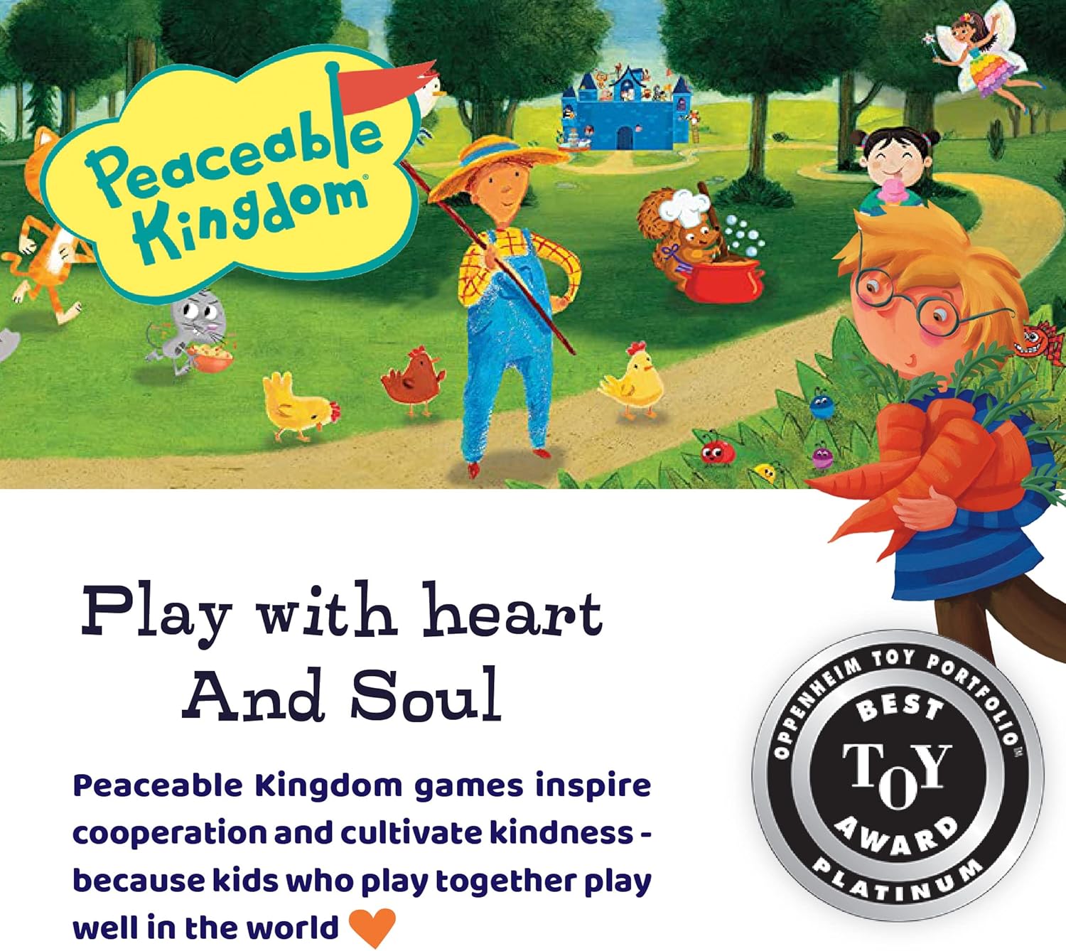 Stone Soup Cooperative Memory Board Game for Toddlers & Kids 5+ - Educational Matching Game Develops Problem Solving & Social Skills