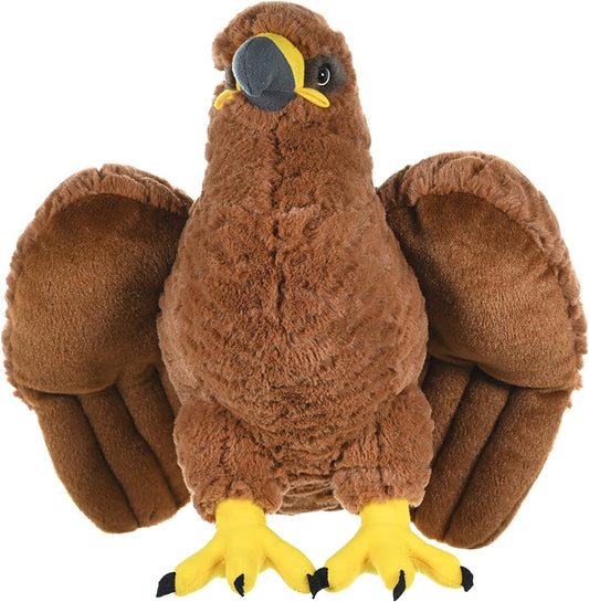 Golden Eagle, Cuddlekins, Stuffed Animal, 12 Inches, Gift for Kids, Plush Toy, Fill Is Spun Recycled Water Bottles