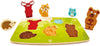 Forest Animal Tactile Puzzle Game, Multicolor, 5'' X 2''