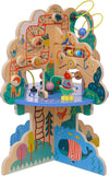 Playground Adventure Wooden Toddler Activity Center with Gliders, Abacus Track, Spinners, Spring Toys and Bead Runs