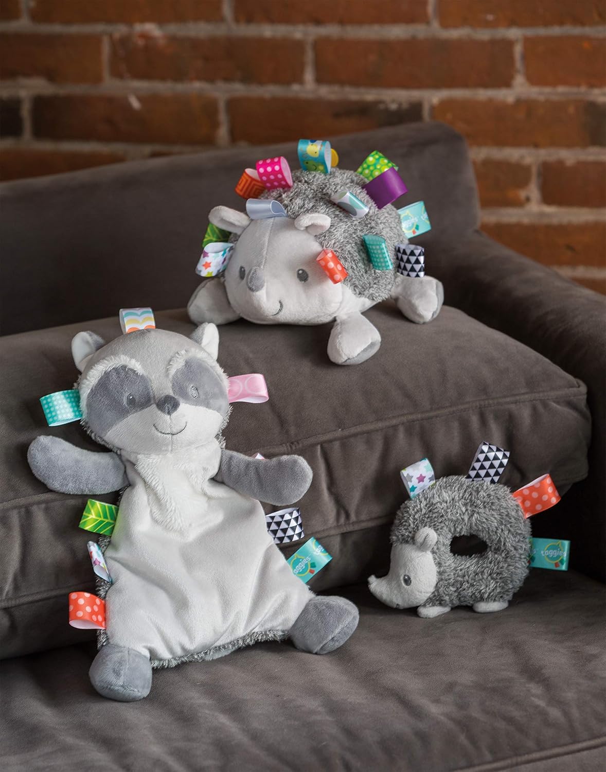 Taggies Soft Toy, Harley Raccoon Lovey