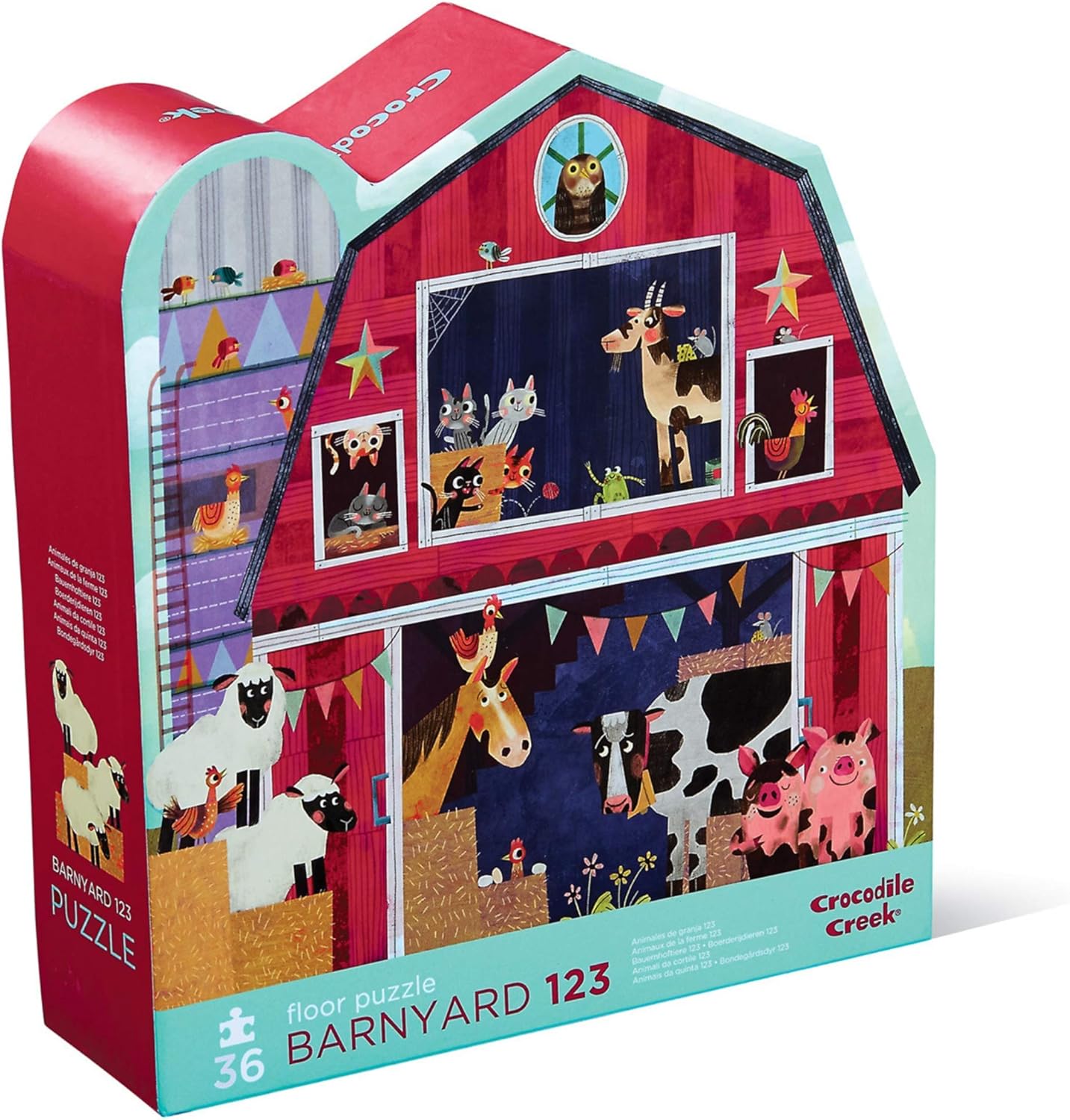 Barnyard 123 Floor Puzzle (36 Piece)