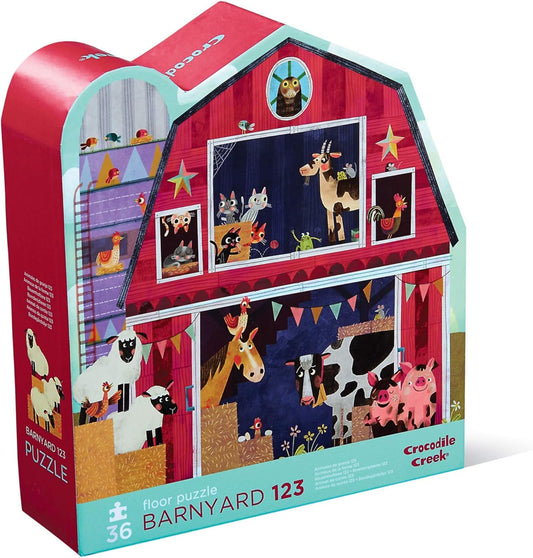 Barnyard 123 Floor Puzzle (36 Piece)