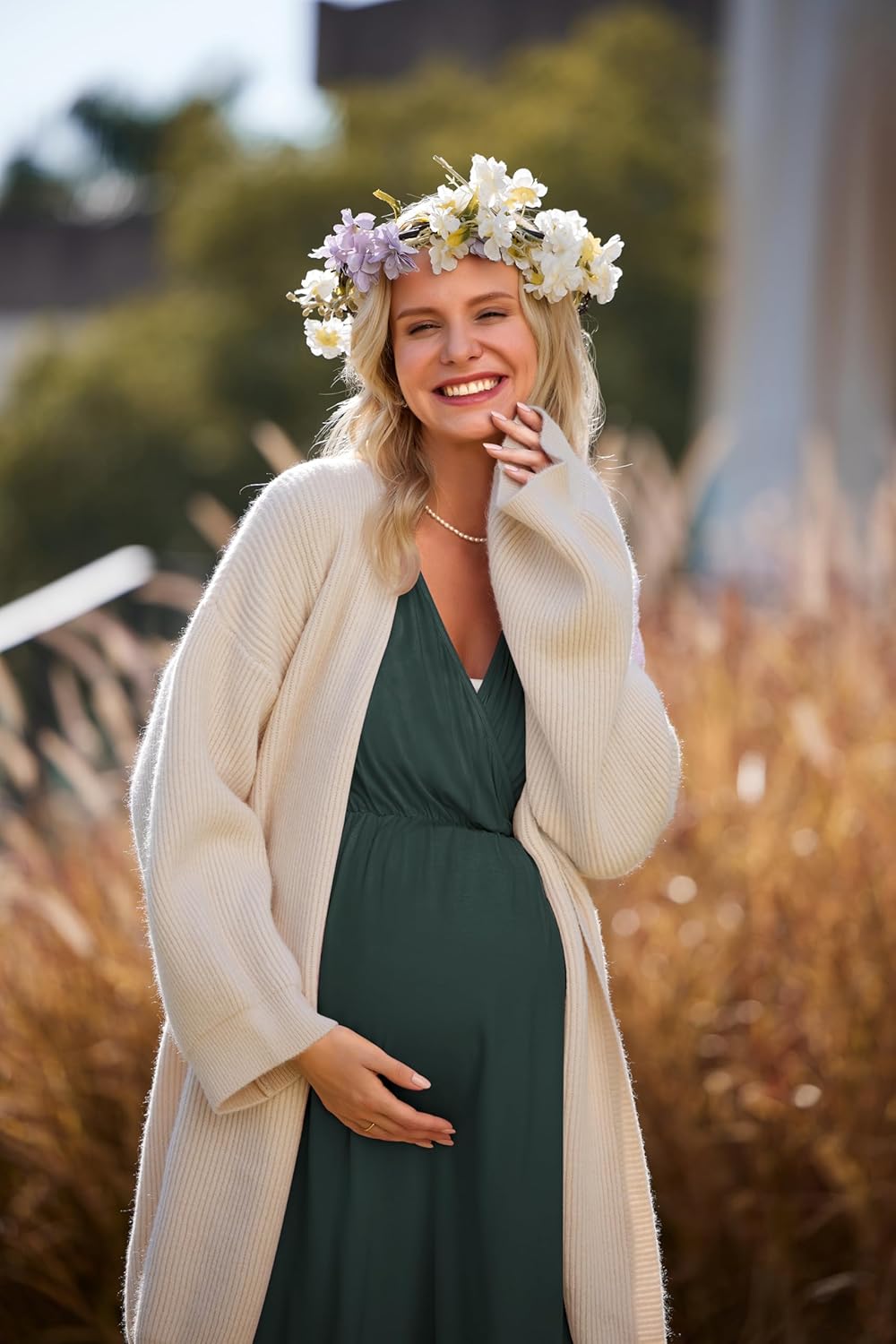 3 in 1 Labor/Delivery/Hospital Gown Maternity Dress Nursing Nightgown Sleepwear for Breastfeeding
