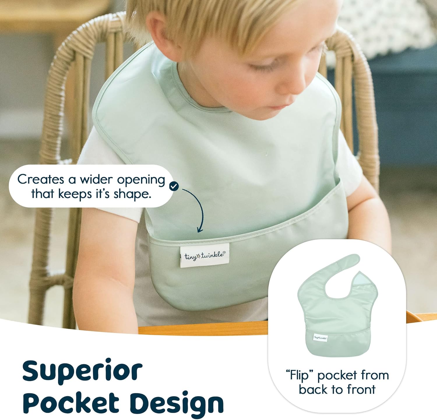 Baby Girls Modernbaby Feeding Bibs