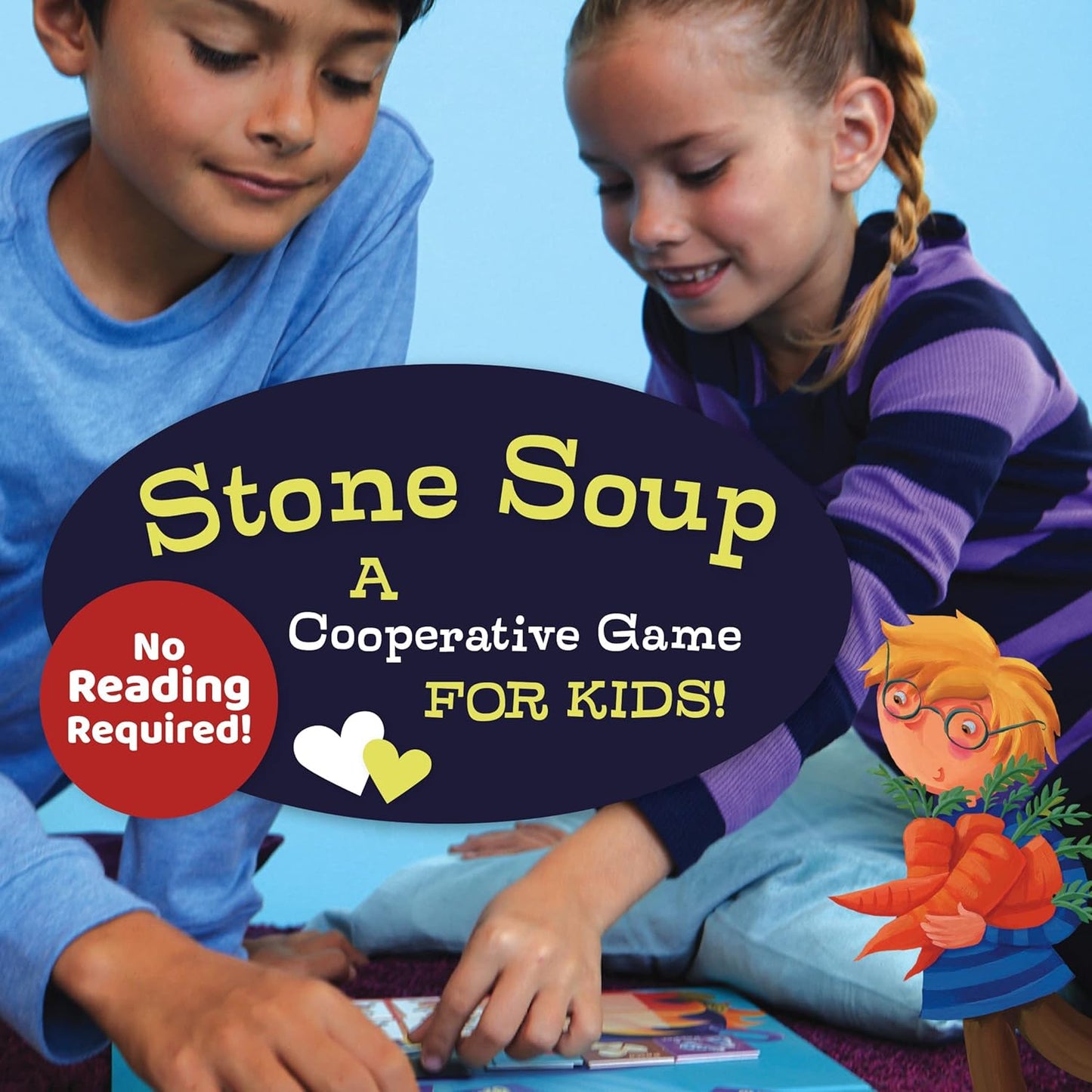 Stone Soup Cooperative Memory Board Game for Toddlers & Kids 5+ - Educational Matching Game Develops Problem Solving & Social Skills