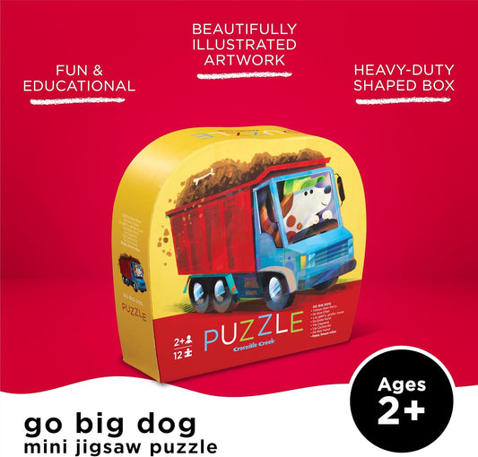 (New Feb) Croc Creek 12Pc Mini Puzzle Go Big Dog (Unit 2)
