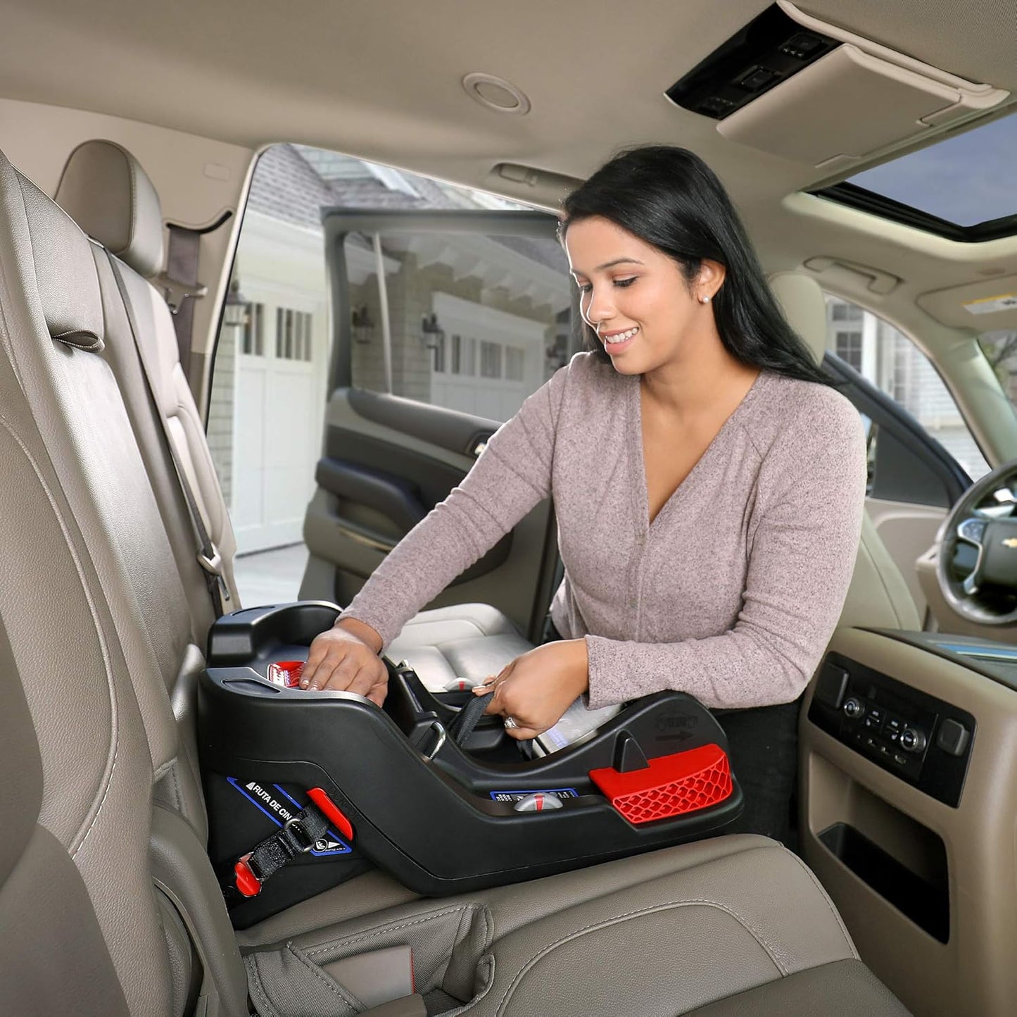 Infant Car Seat Base Gen2 with Safecenter Latch Installation, 1 Count