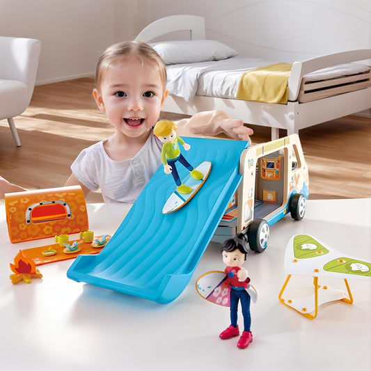Adventure Van, Pretend Play with Action Figures