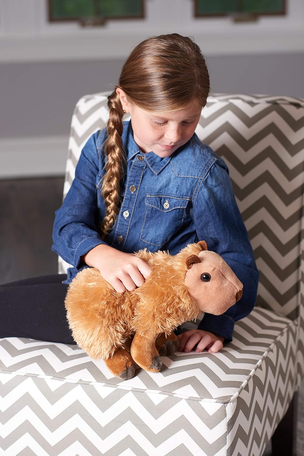 Capybara Plush, Stuffed Animal, Plush Toy, Gifts for Kids, Cuddlekins 12 Inches