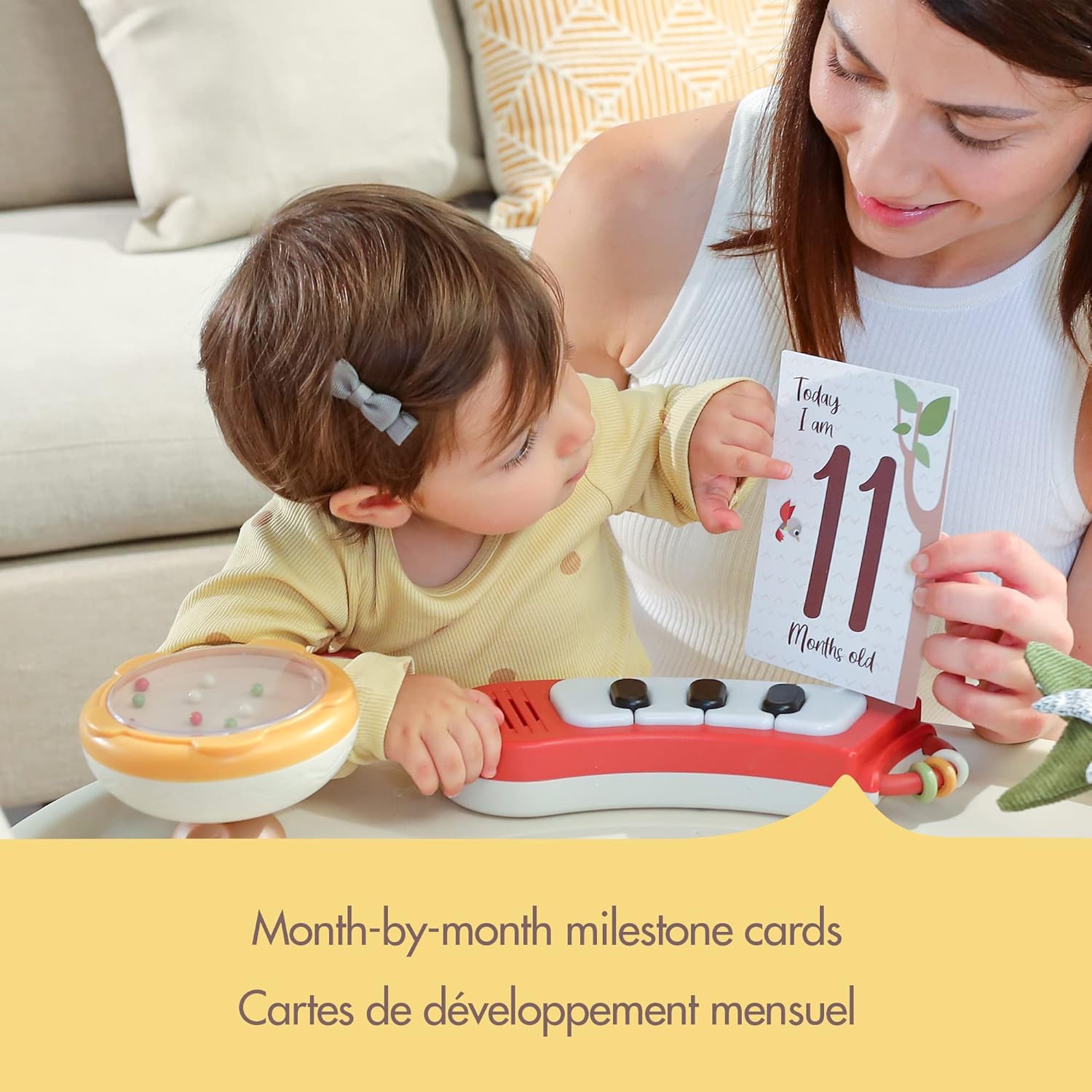 5-In-1 Here I Grow Stationary Activity Center - Boho Chic