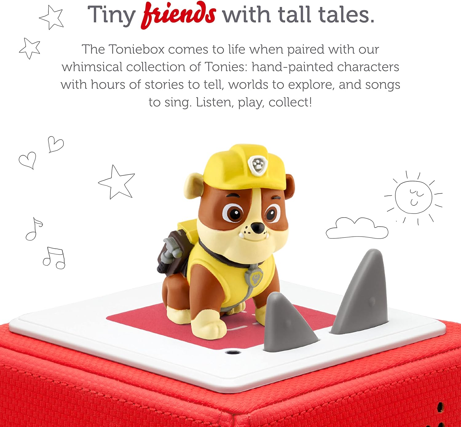 Rubble Audio Toy Figurine from PAW Patrol