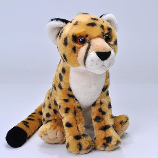 Cheetah, Cuddlekins, Stuffed Animal, 12 Inches, Gift for Kids, Plush Toy, Fill Is Spun Recycled Water Bottles