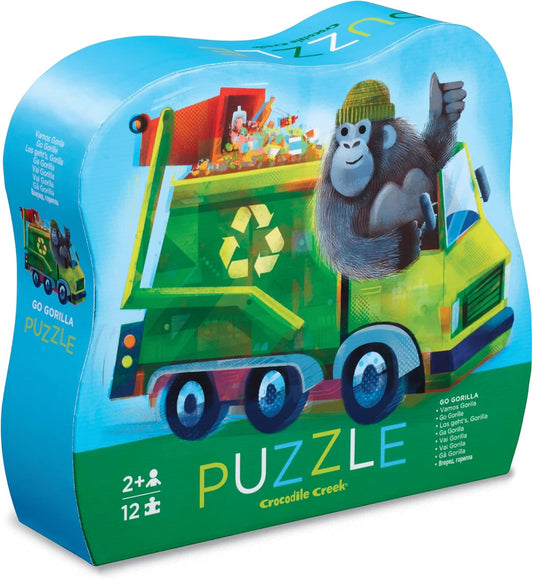 (New Feb) Croc Creek 12Pc Mini Puzzle Go Gorilla (Unit 2)