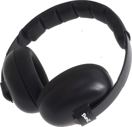 Baby  Infant Hearing Protection Sound Blocking Earmuffs (Black)