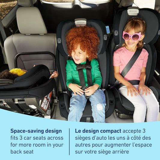 Slimfit3 LX 3-In-1 Car Seat Ft. Anti-Rebound Bar, Baby to Big Kid Car Seat, 2.2-45 Kg (4-100 Lb), Gotham