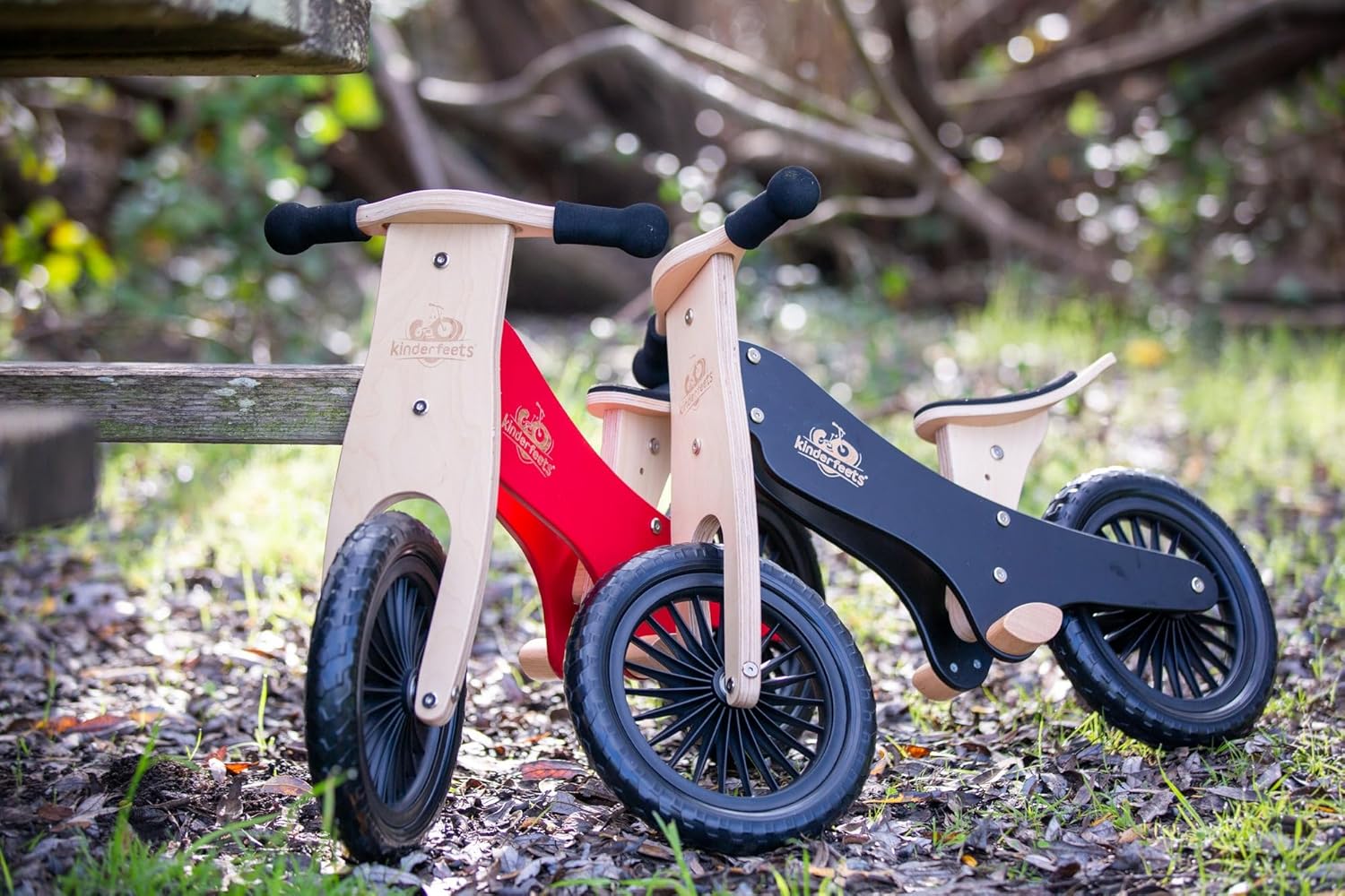 Balance Bike - Wooden Balance Bike | Sustainable and Eco-Friendly | Adjustable Riding Balance Toy for Kids and Toddlers