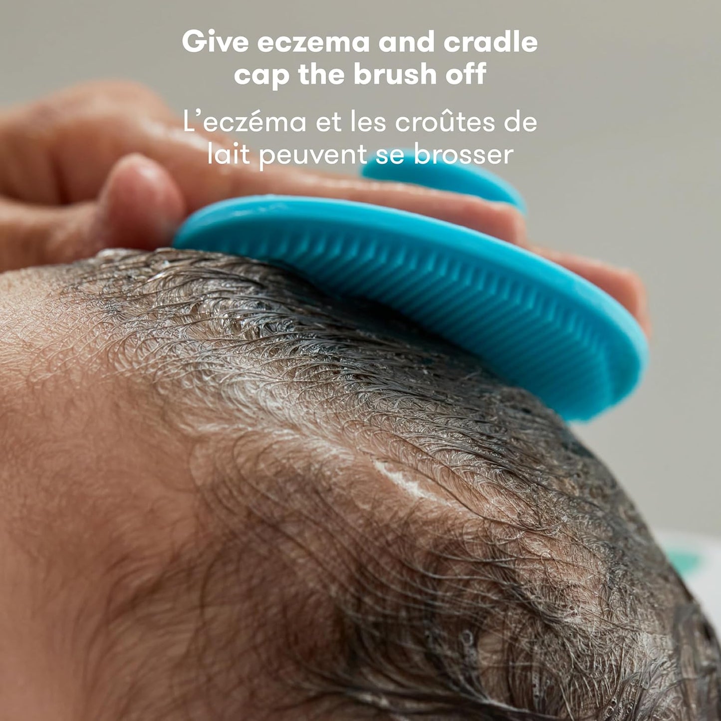 Dermafrida the Skinsoother Baby Bath Brush| Cradle Cap Brush for Babies, Baby Essential for Dry Skin, Cradle Cap Treatment and Eczema, 1 Pack