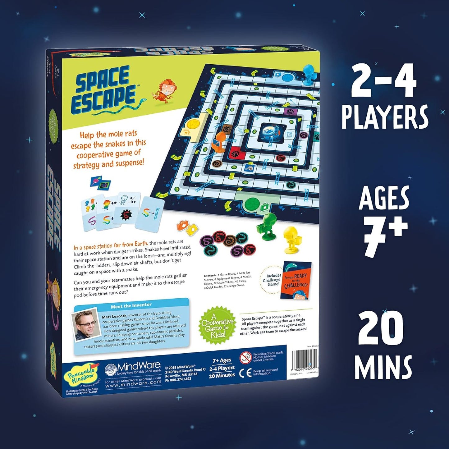 Space Escape Cooperative Strategy Game for Big Kids