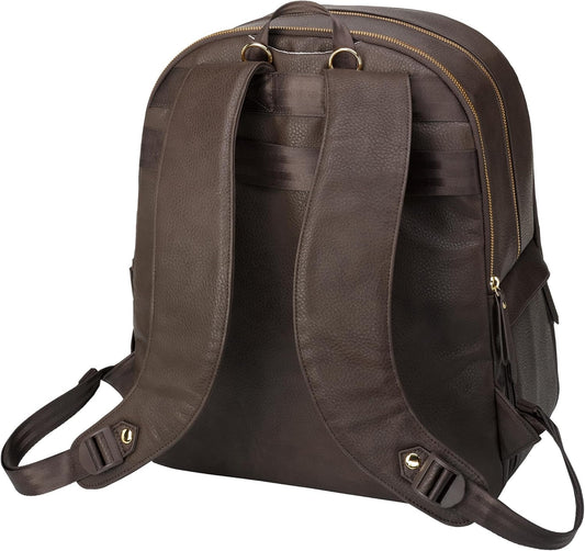 2-In-1 Provisions Breast Pump & Diaper Bag Backpack | Designed for Busy Parents | Spacious Main Compartment for Carrying Essentials | Saddle