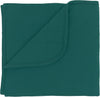 Baby Blanket in Emerald 97% Rayon Made from Bamboo, 3% Spandex