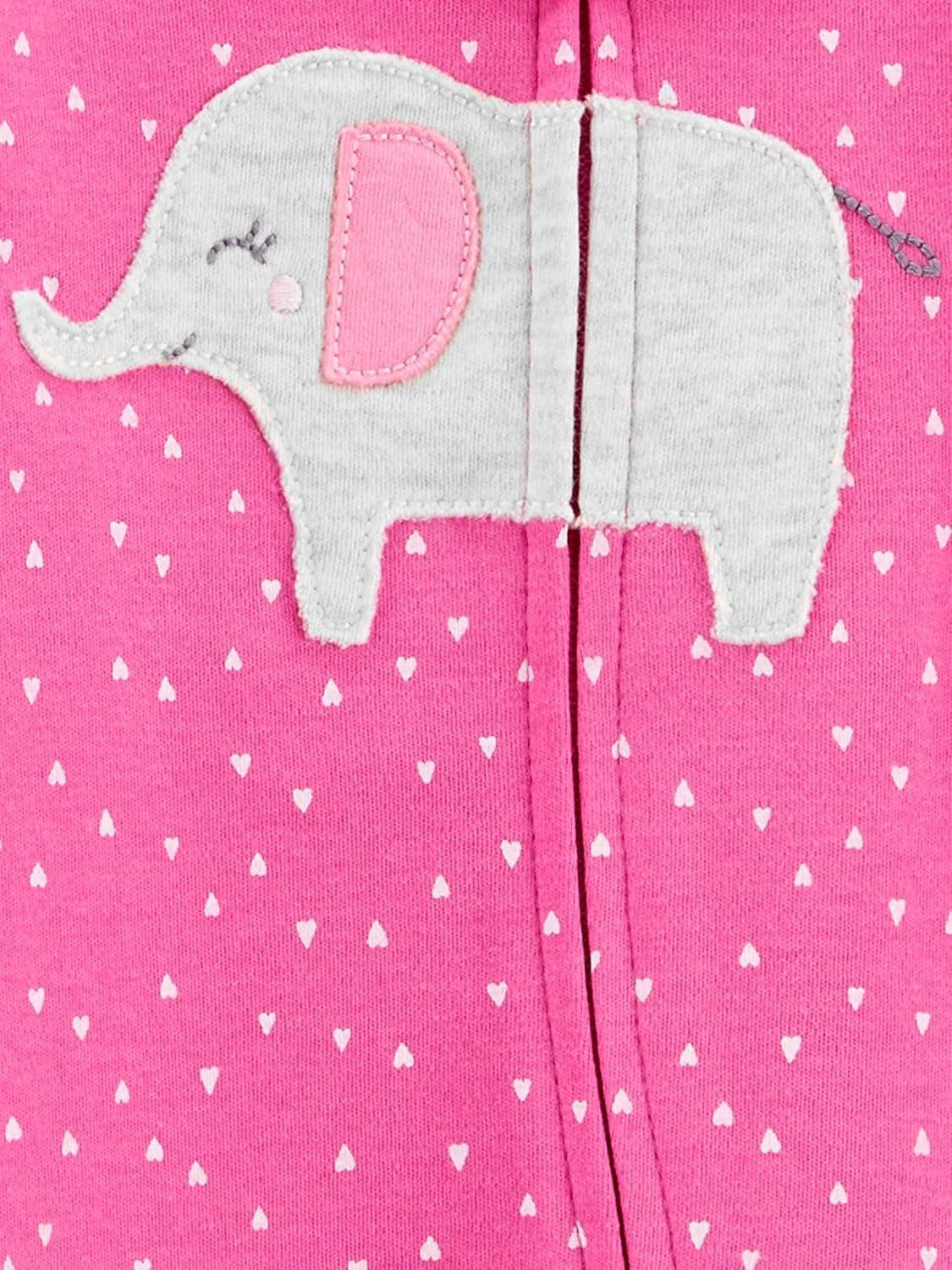 Baby-Girls 2-Pack Cotton Footed Sleep and Play