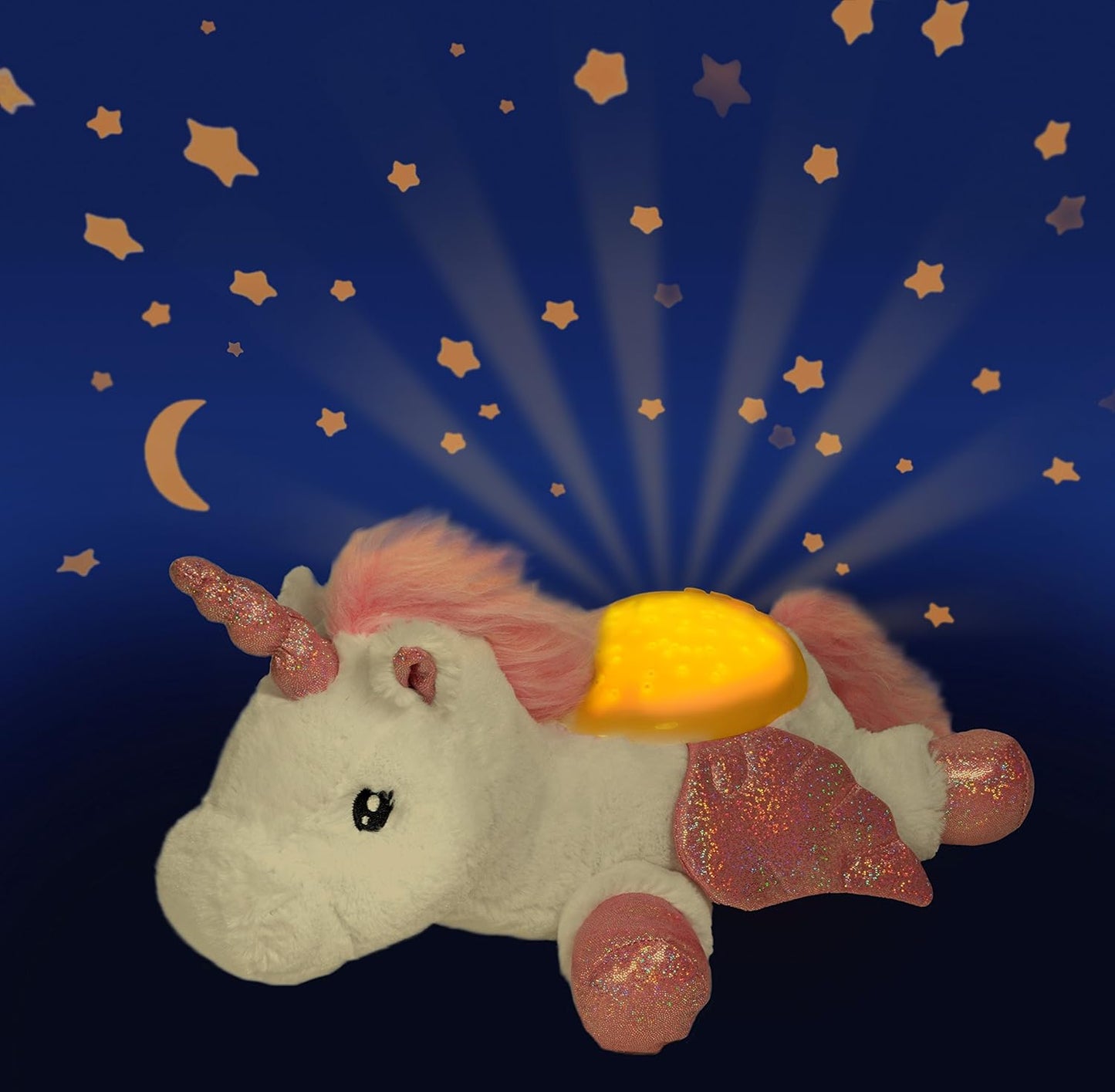 Twilight Cuddle Buddies Unicorn Nightlight, Pink