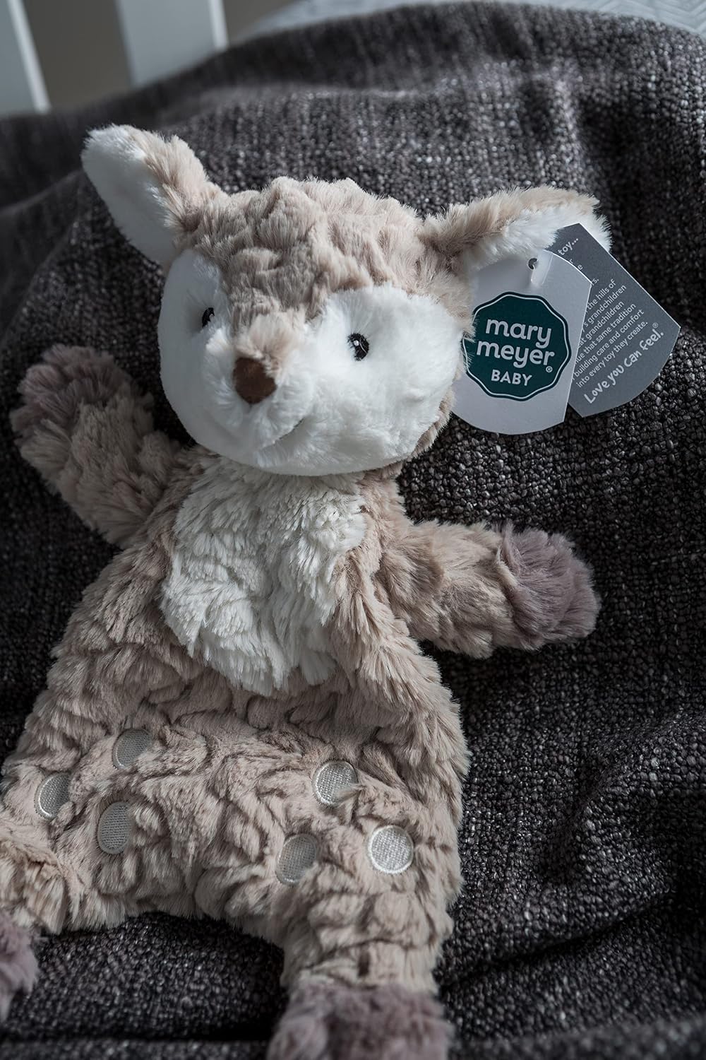 - Putty Nursery Animal Toy - Soft and Huggable Stuffed Animal for Kids and Toddlers - Lovey Fawn 11"