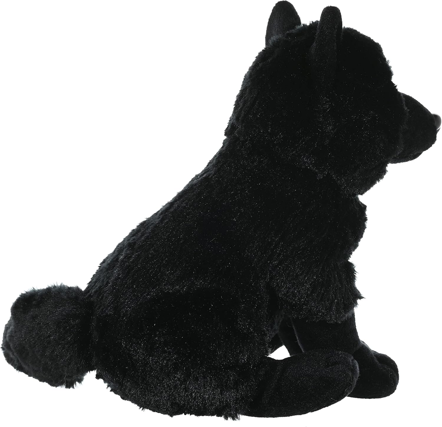 Wolf Plush, Stuffed Animal, Plush Toy, Kids Gifts, Black, 12"