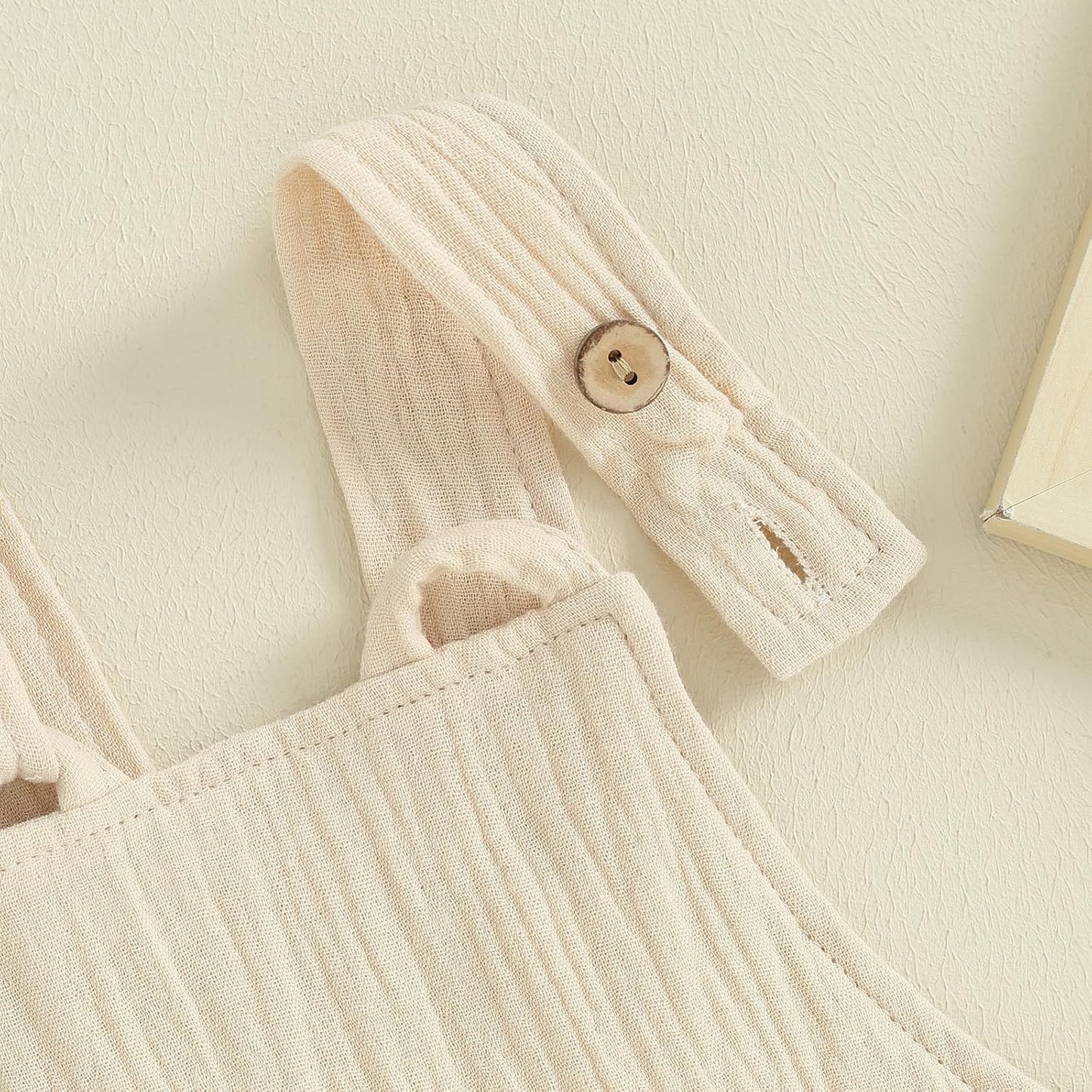 Infant Baby Girl Boy Romper Shorts Linen Sleeveless Jumpsuit Bib Overalls One Piece Outfit Spring Summer Clothes