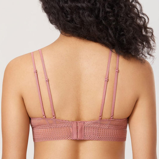 Women'S Lace Nursing Bra Cute Bralette Breastfeeding Maternity Bras Padded Wireless