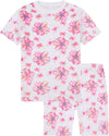Pajamas Girls Toddler Kids Children'S Outfit Nightwear 100% Cotton Sets Children'S Sleepwear Short Sleeve Pjs