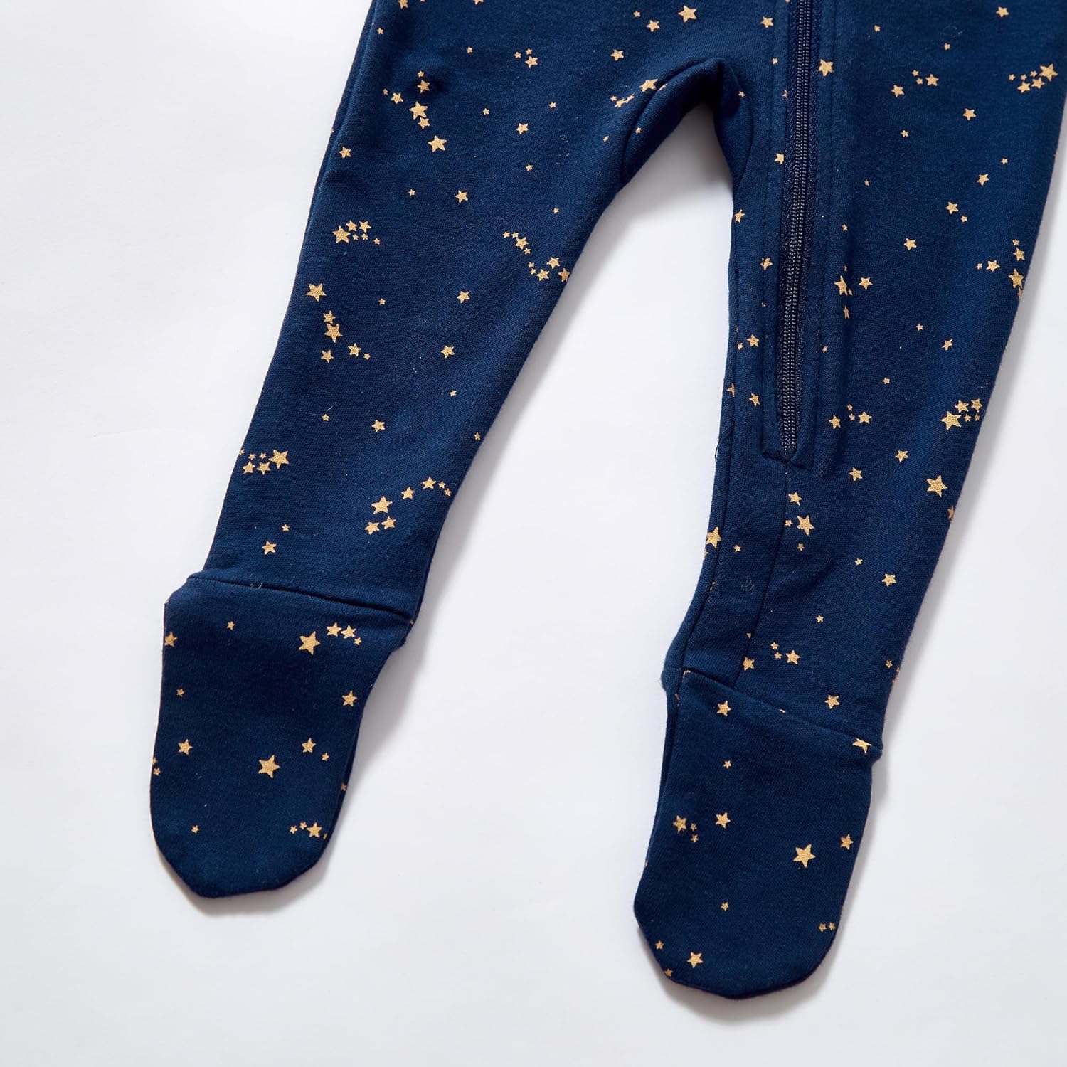 Organic Cotton Baby Boy Girl Zip Front Sleep 'N Play, Footed Sleeper, Long Sleeve