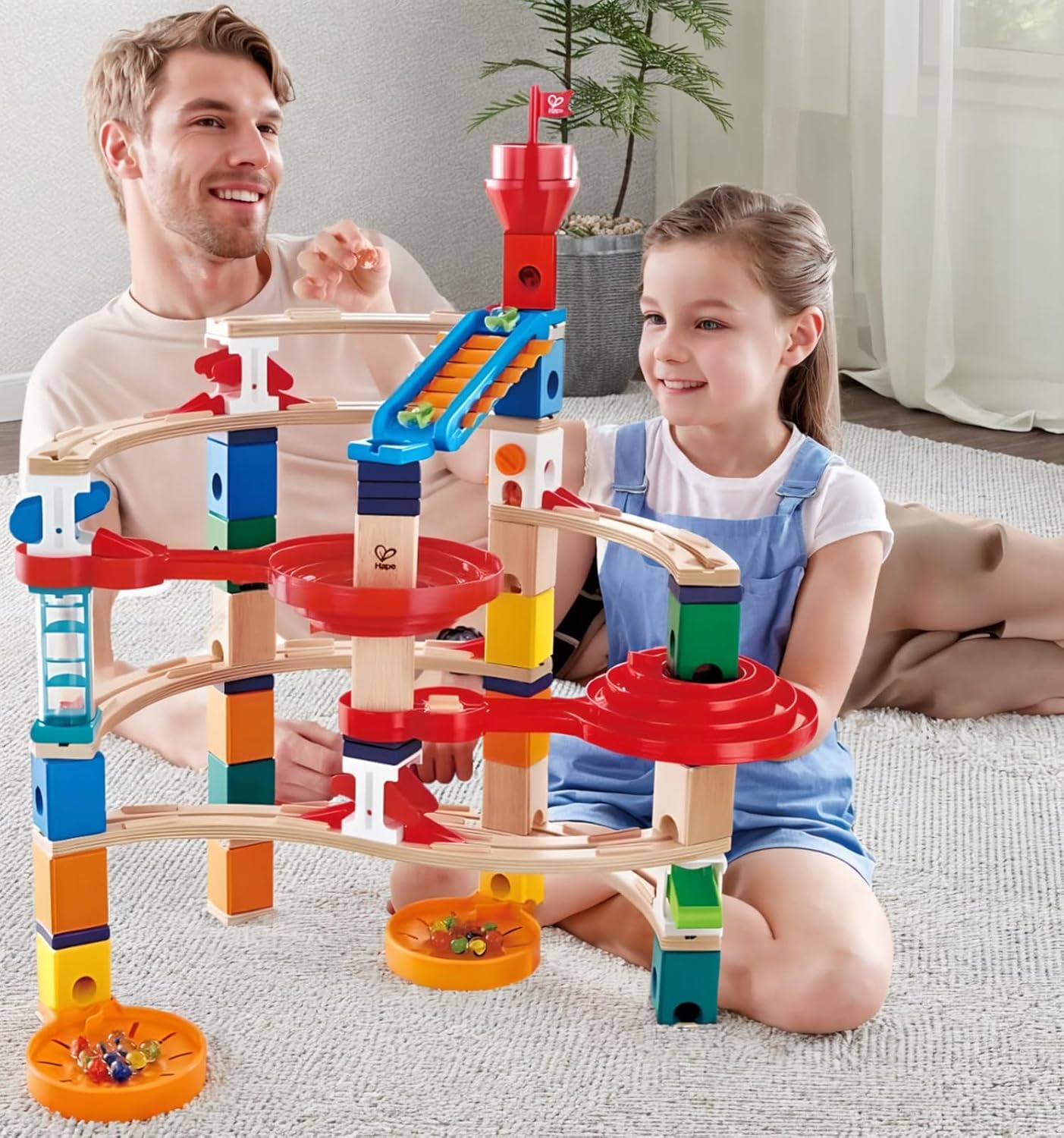 Marble Run Blocks, Super Spirals, Building Blocks Set, Model:E6024