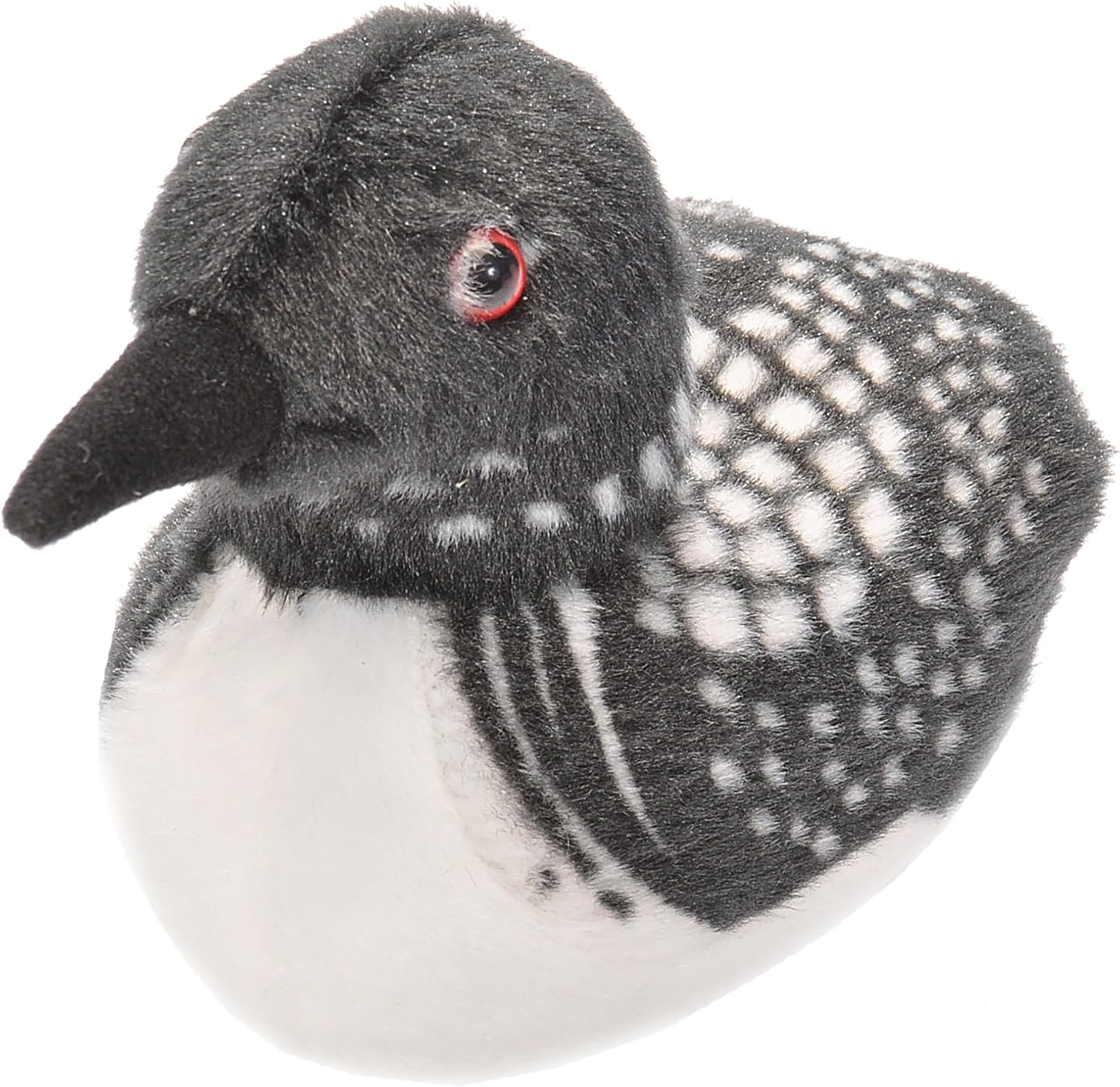 Audubon Birds Common Loon Plush with Authentic Bird Sound, Stuffed Animal, Bird Toys for Kids & Birders